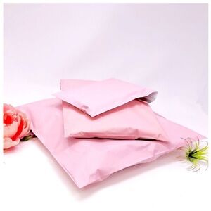 Set 10 12x15.5 Light Pink Poly Mailers